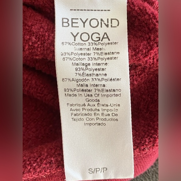 Beyond Yoga cropped hoodie Sm - Picture 6 of 6